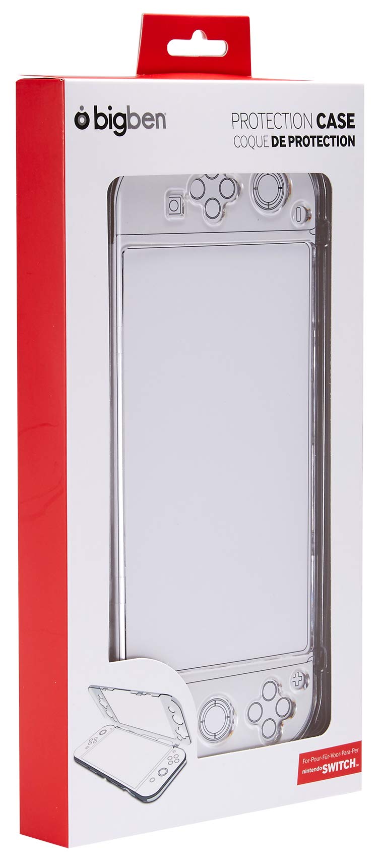 Bigben Interactive - Étui de protection rigide, transparent (Nintendo Switch) Bigben Interactive - Étui de protection rigide, transparent (Nintendo Switch)